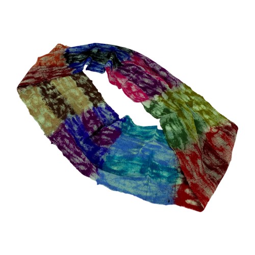 Felt Infinity Scarf Greenish